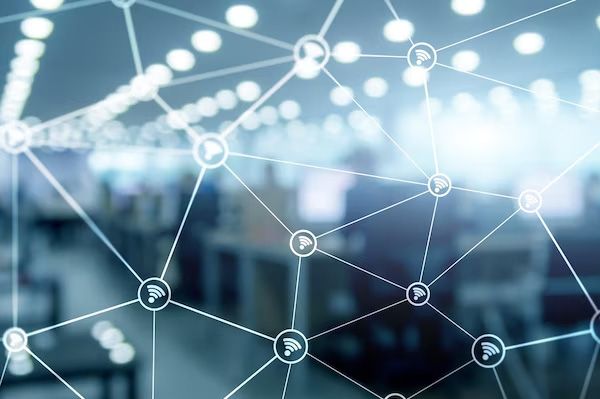 Connected network nodes